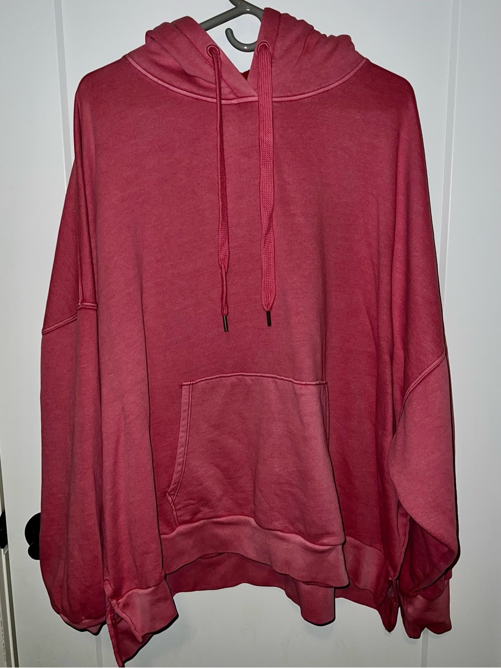 American Eagle Women's Oversized Hooded Sweatshirt Dusty Rose - NEW W/O TAGS XL